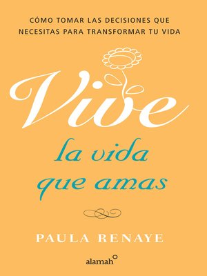 cover image of Vive la vida que amas